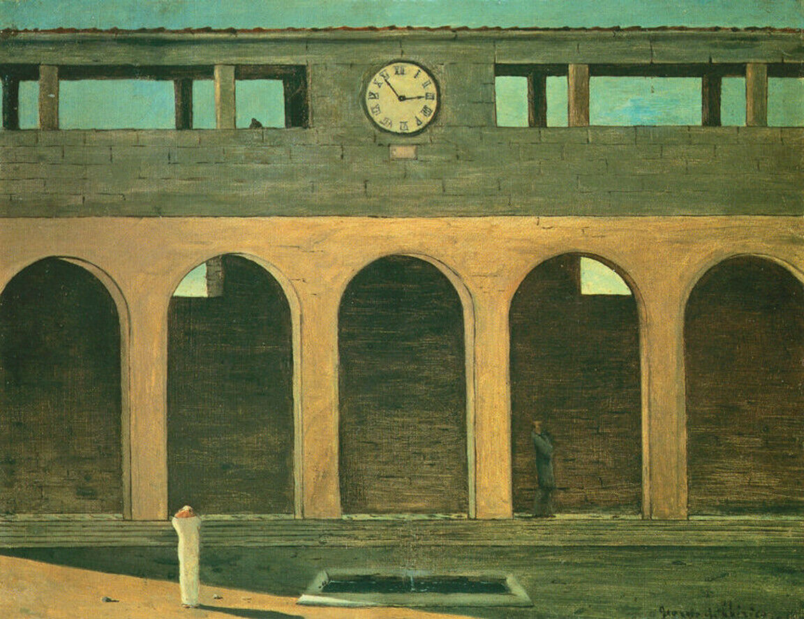 Giorgio de Chirico, The Enigma of the Hour, 1911