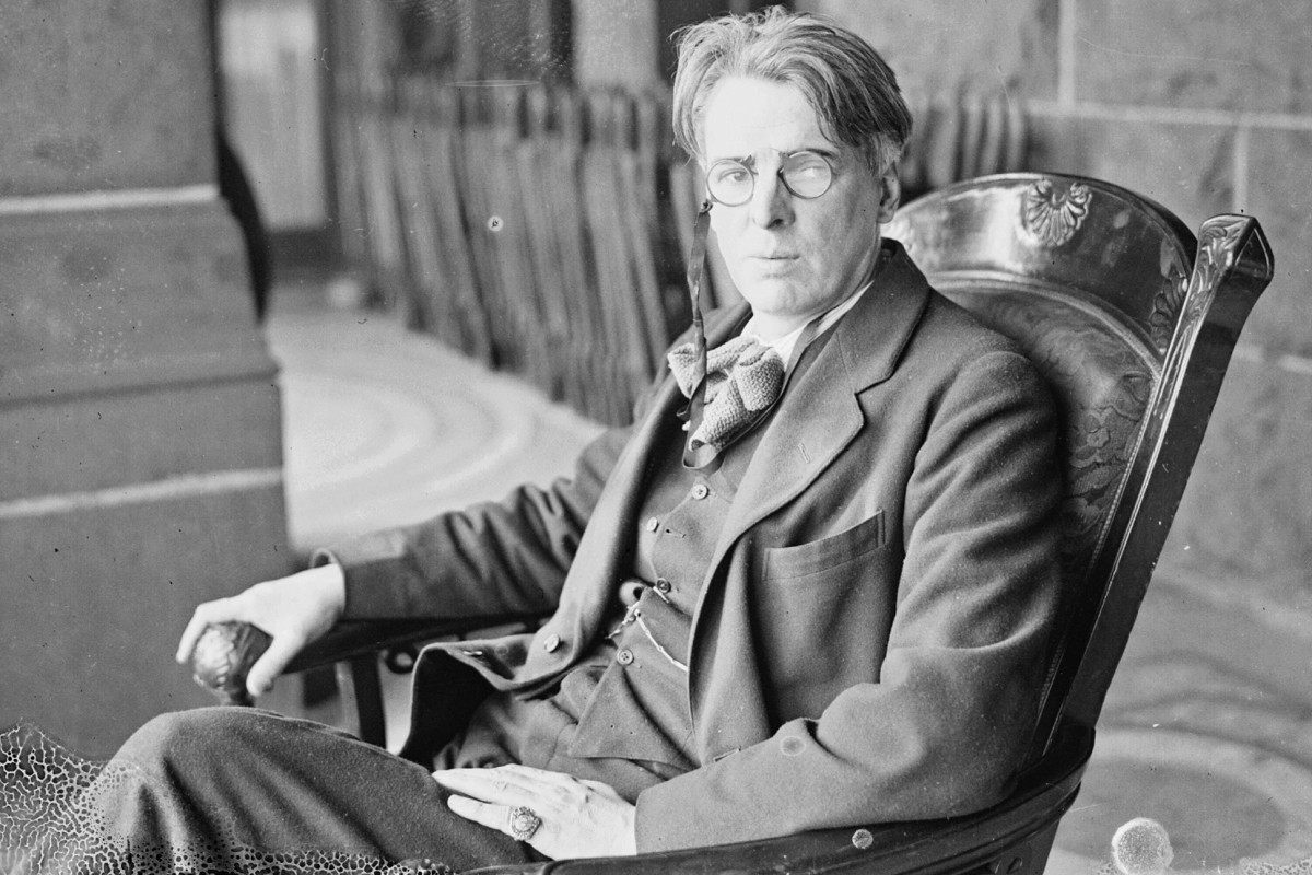 William Butler Yeats, DN-0071801, Chicago Daily News negatives collection, Chicago History Museum
