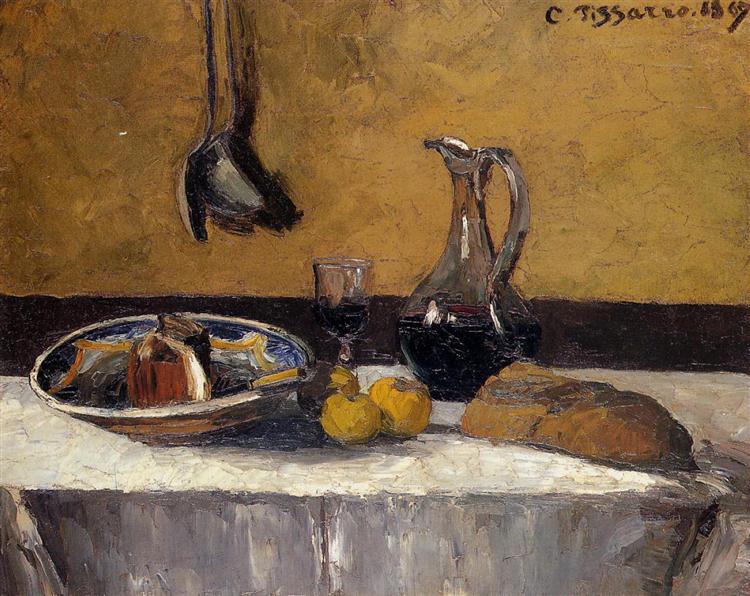 Camille Pissarro, Still Life, 1867