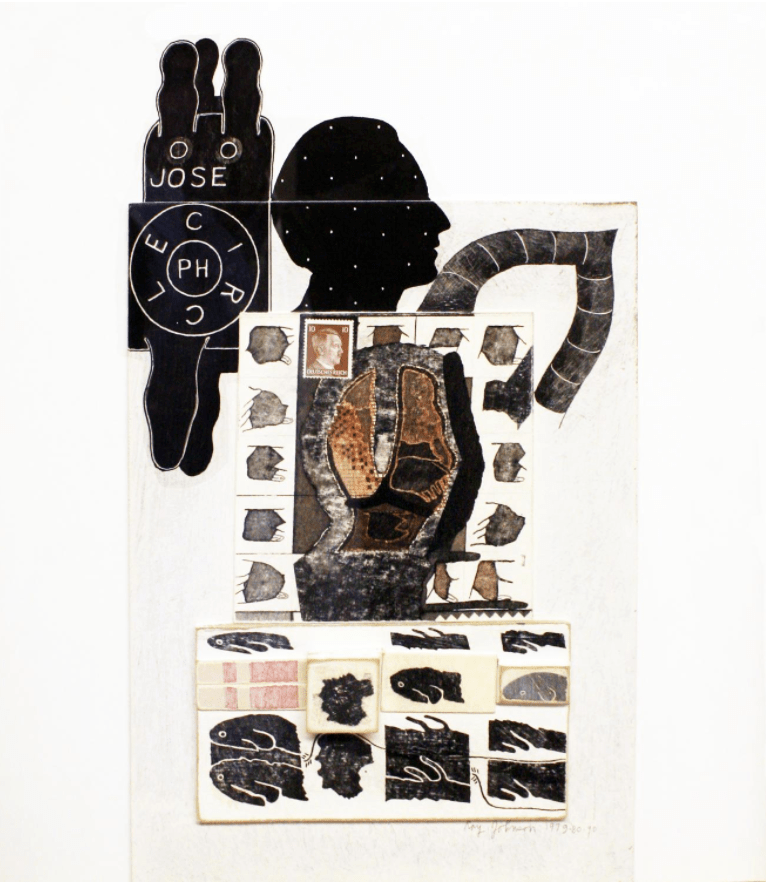 Ray Johnson, Untitled(joseph circle), 1979-80-90